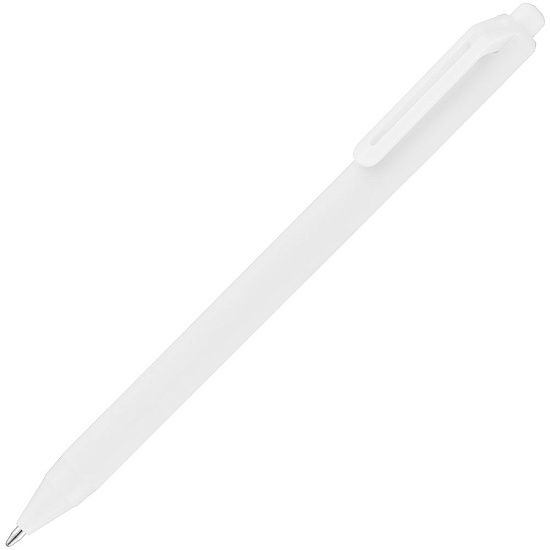 Ручка шариковая Cursive Soft Touch, белая - подробное фото