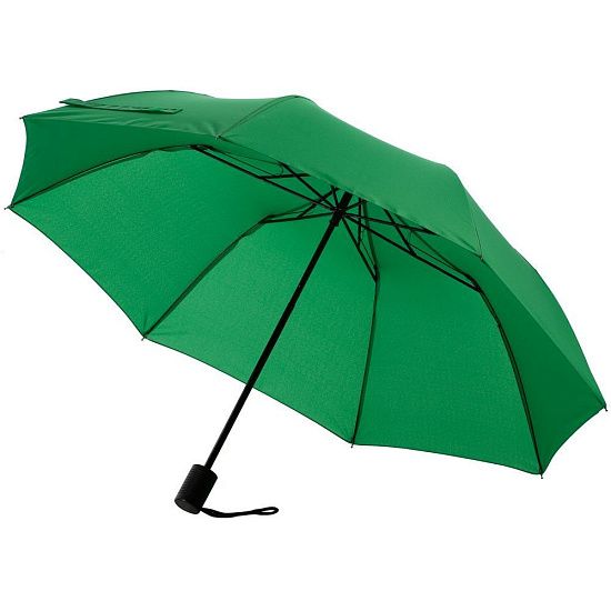 Зонт складной Rain Spell, зеленый - подробное фото