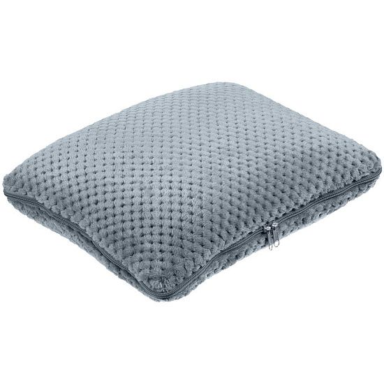 Плед-подушка Dreamscape, серый - подробное фото
