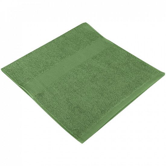 Полотенце Soft Me Small, зеленое - подробное фото