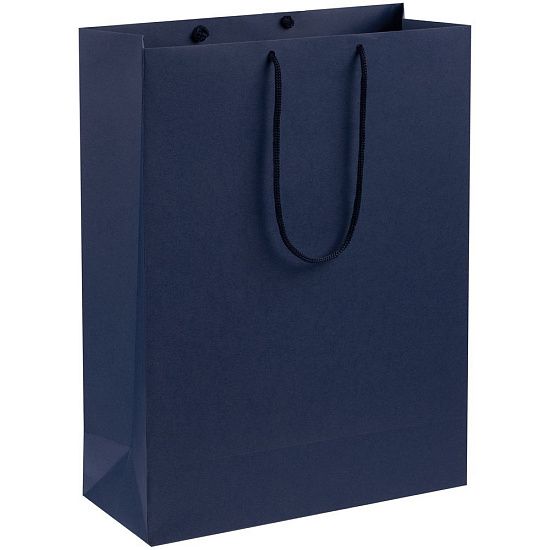 Пакет бумажный Porta XL, темно-синий - подробное фото