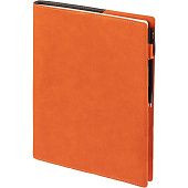 Ежедневник в суперобложке Brave Book, недатированный, оранжевый - фото