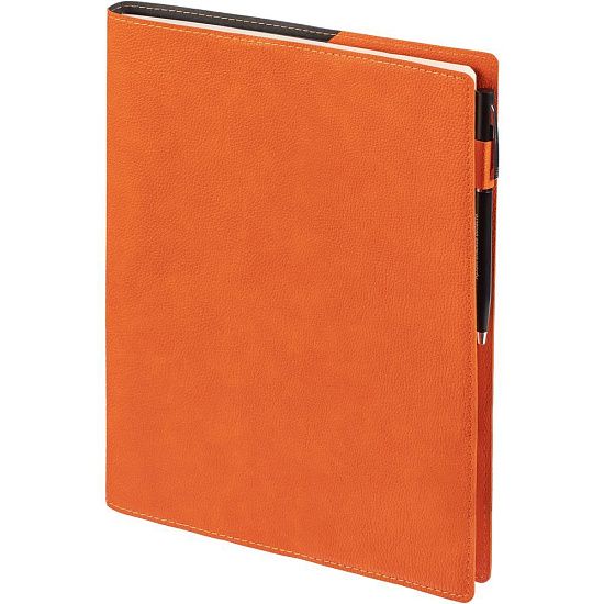 Ежедневник в суперобложке Brave Book, недатированный, оранжевый - подробное фото