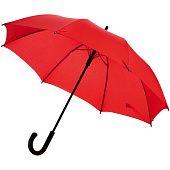 Зонт-трость Undercolor с цветными спицами, красный - фото