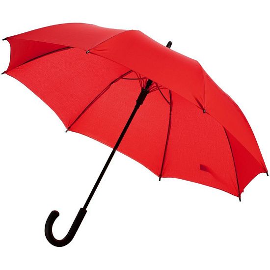 Зонт-трость Undercolor с цветными спицами, красный - подробное фото