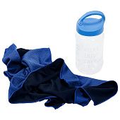 Охлаждающее полотенце Weddell, синее - фото