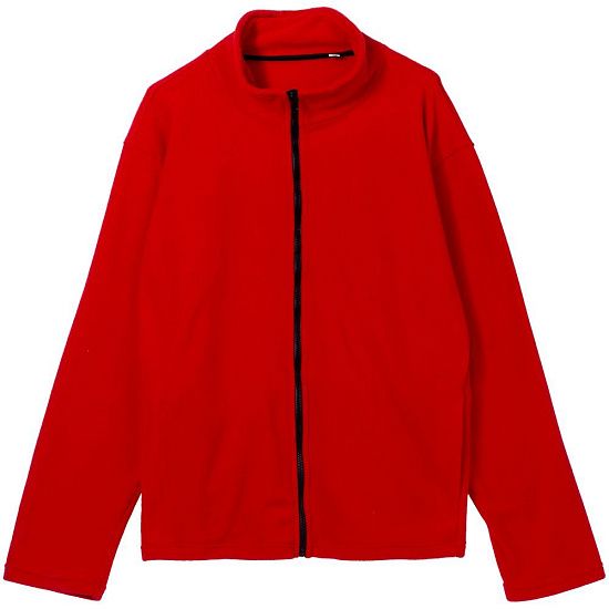 Куртка флисовая унисекс Manakin, красная - подробное фото