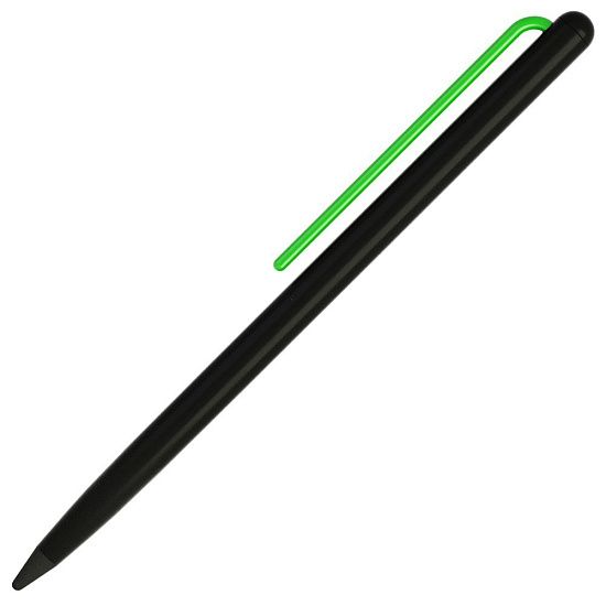 Карандаш GrafeeX в чехле, черный с зеленым - подробное фото