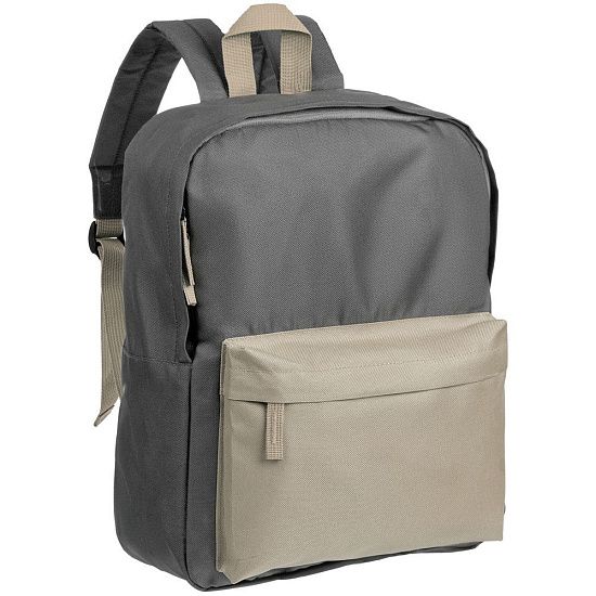 Рюкзак Sensa, серый с бежевым - подробное фото