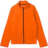Куртка флисовая унисекс Manakin, оранжевая - фото