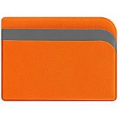 Чехол для карточек Dual, оранжевый - фото