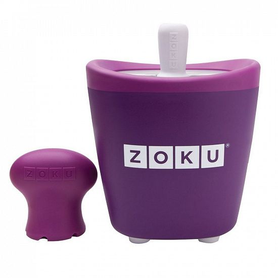 Набор для приготовления мороженого Single Quick Pop Maker, фиолетовый - подробное фото