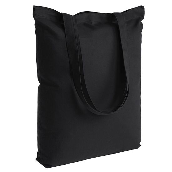 Холщовая сумка Strong 210, черная - подробное фото