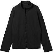 Куртка флисовая унисекс Manakin, черная - фото