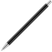 Ручка шариковая Slim Beam, черная - фото