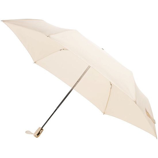 Зонт складной Nicety, бежевый - подробное фото