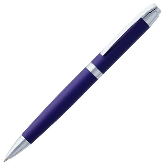 Ручка шариковая Razzo Chrome, синяя - подробное фото
