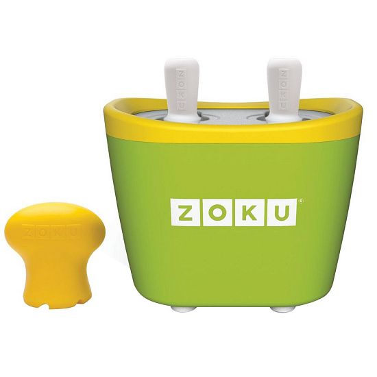 Набор для приготовления мороженого Duo Quick Pop Maker, зеленый - подробное фото