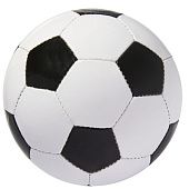Мяч футбольный Street, бело-черный - фото