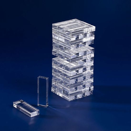 Игра Acrylic Tower, прозрачная - подробное фото
