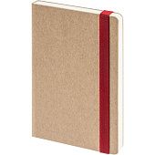 Ежедневник Eco Write Mini, недатированный, с красной резинкой - фото
