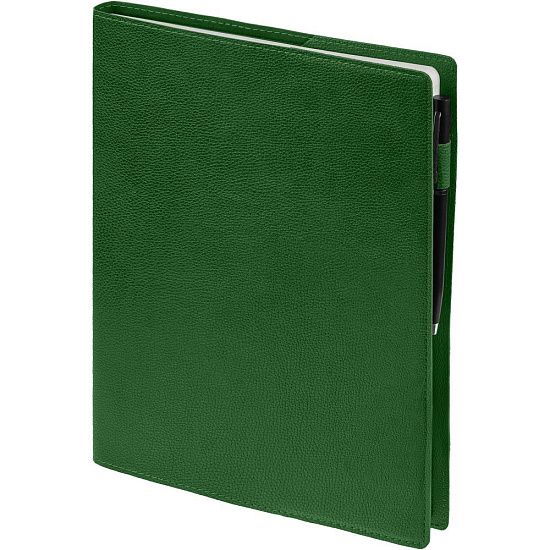Ежедневник в суперобложке Brave Book, недатированный, зеленый - подробное фото