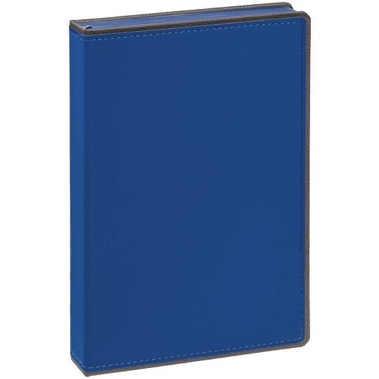 Ежедневник Frame, недатированный,синий с серым - подробное фото