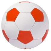 Мяч футбольный Street, бело-красный - фото