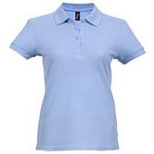 Рубашка поло женская PASSION 170, голубая - фото