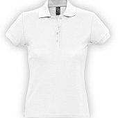 Рубашка поло женская PASSION 170, белая - фото