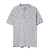 Рубашка поло мужская Adam, серый меланж - фото