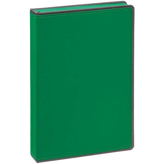 Ежедневник Frame, недатированный, зеленый с серым - подробное фото