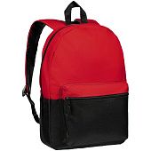 Рюкзак Base Up, черный с красным - фото