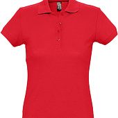 Рубашка поло женская PASSION 170, красная - фото