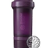 Спортивный шейкер с контейнером ProStak, фиолетовый (сливовый) - фото