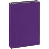 Ежедневник Frame, недатированный, фиолетовый с серым - фото