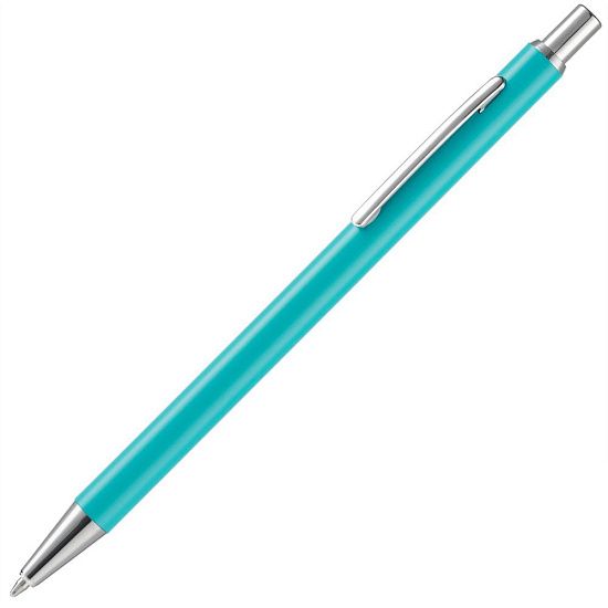 Ручка шариковая Mastermind, бирюзовая - подробное фото