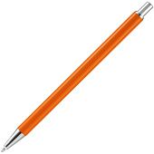 Ручка шариковая Slim Beam, оранжевая - фото