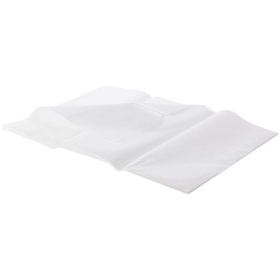 Декоративная упаковочная бумага Tissue, белая - подробное фото