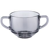 Кружка для супа Gray, серая - фото