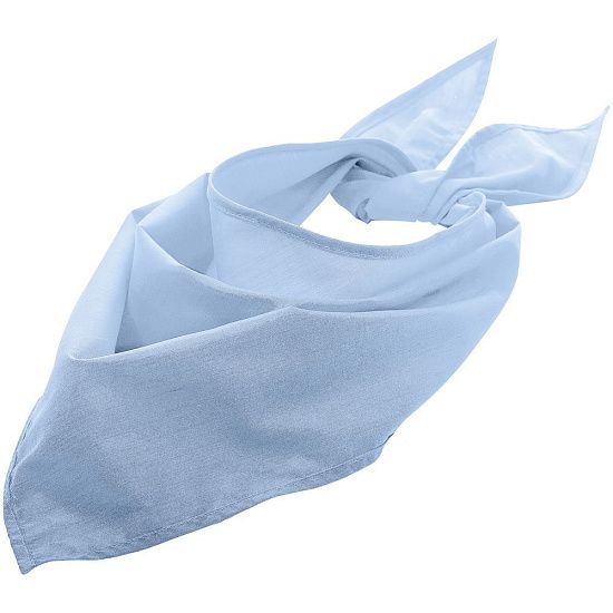 Шейный платок Bandana, голубой - подробное фото
