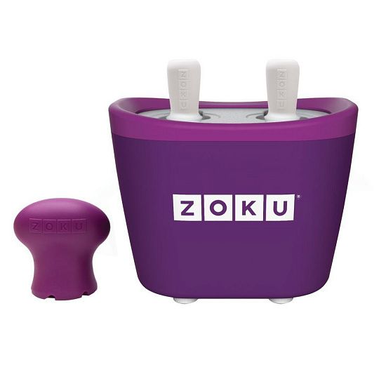 Набор для приготовления мороженого Duo Quick Pop Maker, фиолетовый - подробное фото
