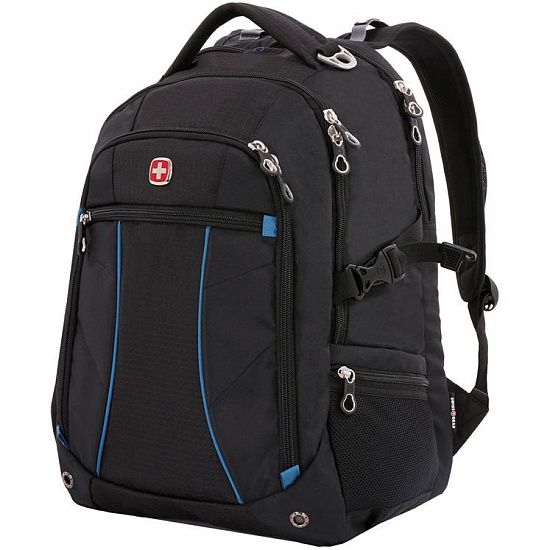 Рюкзак для ноутбука Swissgear Air Flow Plus, черный - подробное фото