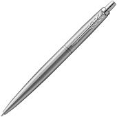 Ручка шариковая Parker Jotter XL Monochrome Grey, серебристая - фото
