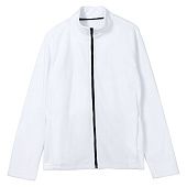Куртка флисовая унисекс Manakin, белая - фото