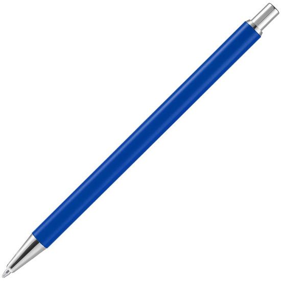 Ручка шариковая Slim Beam, ярко-синяя - подробное фото