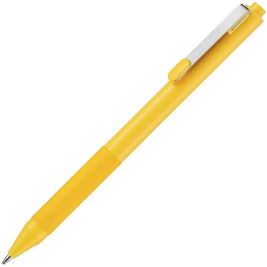 Ручка шариковая Renk, желтая - подробное фото