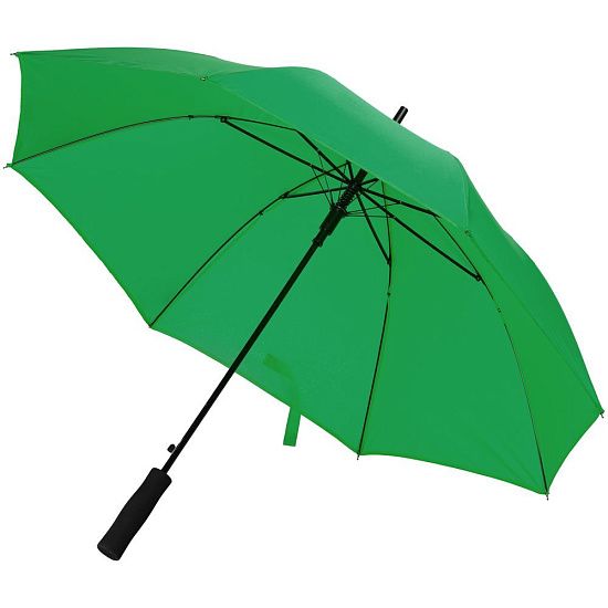 Зонт-трость Color Play, зеленый - подробное фото