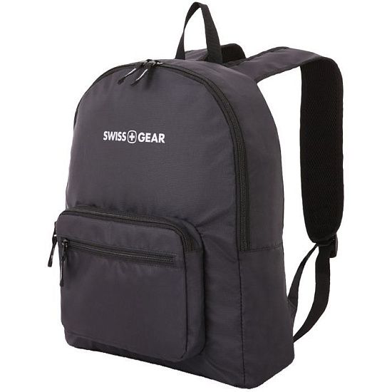 Рюкзак складной Swissgear, черный - подробное фото