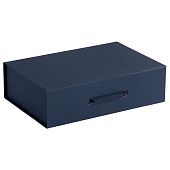 Коробка Case, подарочная, синяя - фото